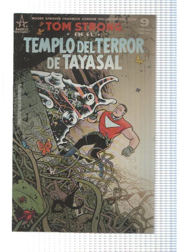 World Comics: Tom Strong num 09 en el Templo del Terror de Tayasal. Alan Moore