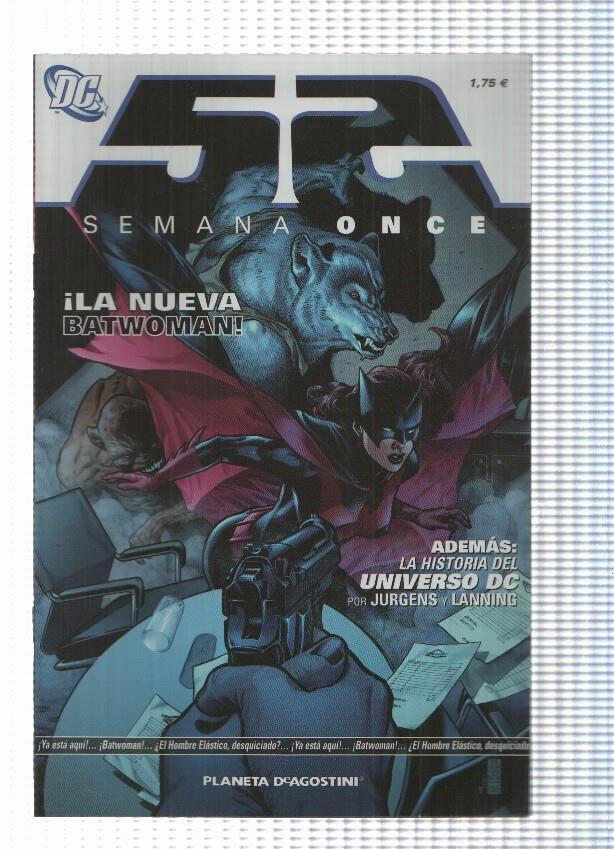 DC, Planeta: 52 num. 11 de 52 - La nueva Batwoman. Geoff Johns, Morrison, Rucka