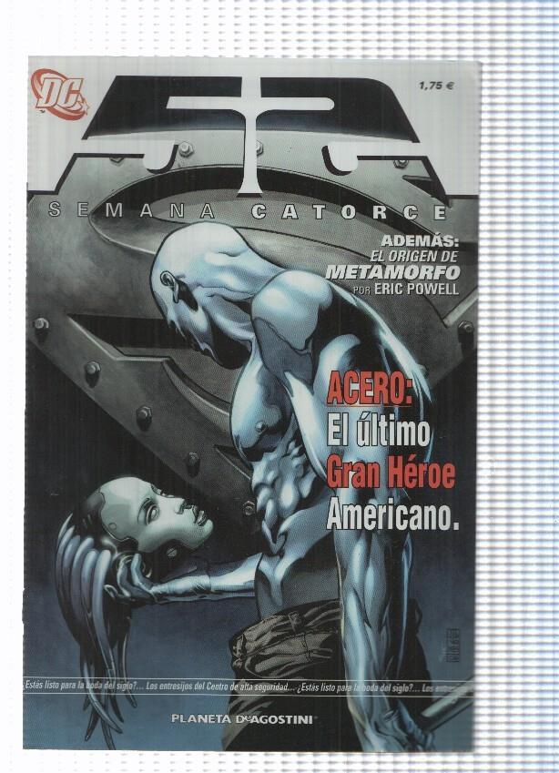 DC, Planeta: 52 num. 14 de 52. Acero el ultimo Gran Heroe Americano. Geoff Johns, Morrison