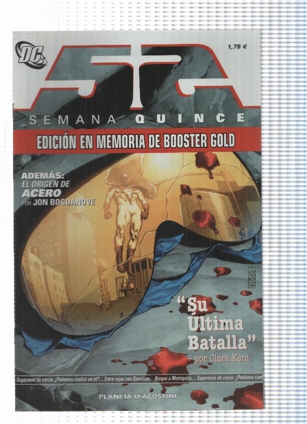 DC, Planeta: 52 num. 15 de 52. Ademas el origen de Acero por John Bogdanove