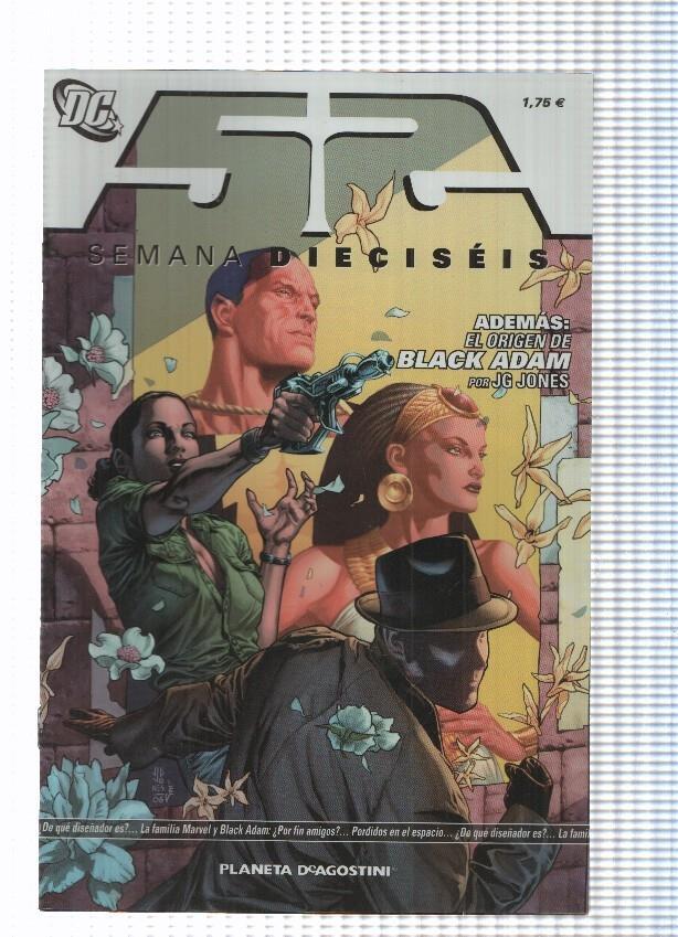 DC, Planeta: 52 num. 16 de 52. Ademas el origen de Black Adam - JG Jones