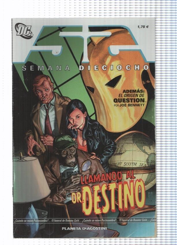 DC, Planeta: 52 num. 18 de 52. Llamando al Dr Destino. Giffen, Barrows