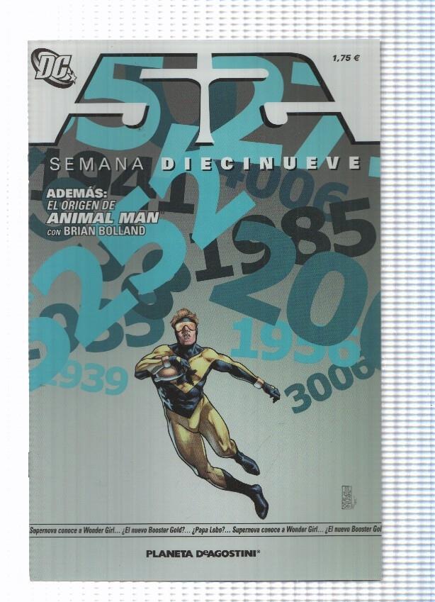 DC, Planeta: 52 num. 19 de 52. Ademas el origen de Animal Man con Brian Bolland