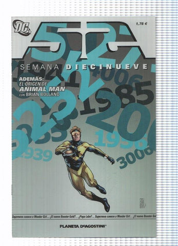 DC, Planeta: 52 num. 19 de 52. Ademas el origen de Animal Man con Brian Bolland