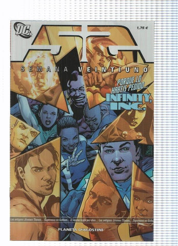 DC, Planeta: 52 num. 21 de 52. Ejercicios de trabajo en equipo. Johns-Morrison-Rucka-Waid