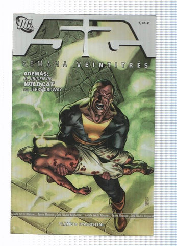 DC, Planeta: 52 num. 23 de 52. Ademas el origen de Wildcat por Jerry Ordway