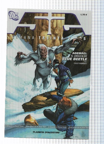 DC, Planeta: 52 num. 32 de 52. Ademas el origen de Blue Beetle por Cully Hamner