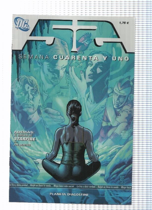 DC, Planeta: 52 num. 41 de 52. Ademas el origen de Starfire por Joe Benitez