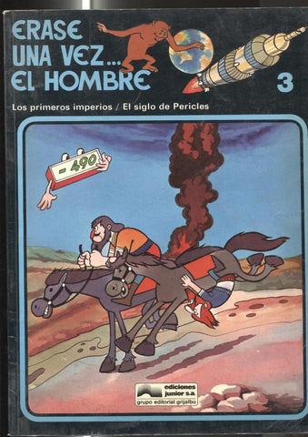 Album Erase una vez el hombre numero 03: (numerado 1 en interior)