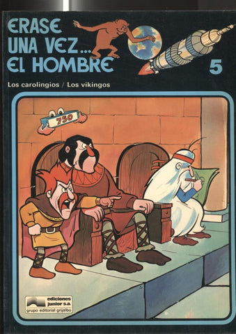 Album Erase una vez el hombre numero 05: Los Carolingios y Los Vikingos