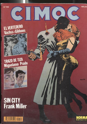 Cimoc revista numero 135: Trazo de Tiza de M.Prado
