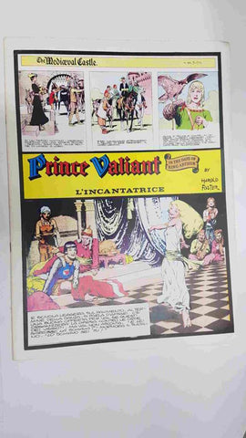 Prince Valiant: LIncantatrice by Harold Foster - The Medieval Castle