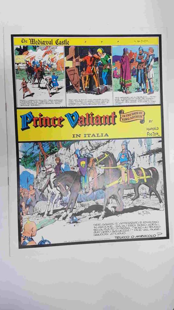 Prince Valiant: In Italia by Harold Foster - The Medieval Castle
