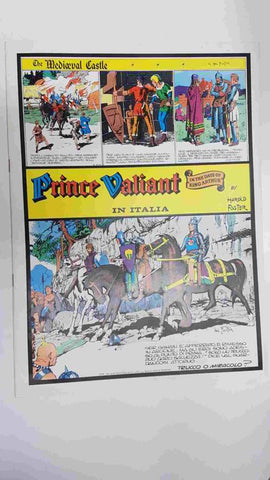 Prince Valiant: In Italia by Harold Foster - The Medieval Castle