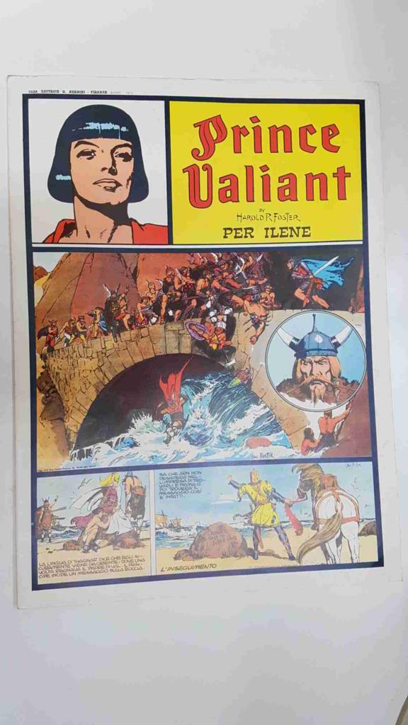 Prince Valiant: Per Ilene by Harold Foster. In the days of King Arthur.
