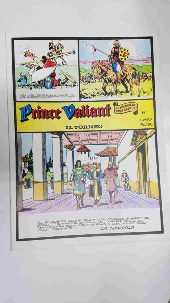 Prince Valiant: il torneo by Harold Foster. In the days of King Arthur.