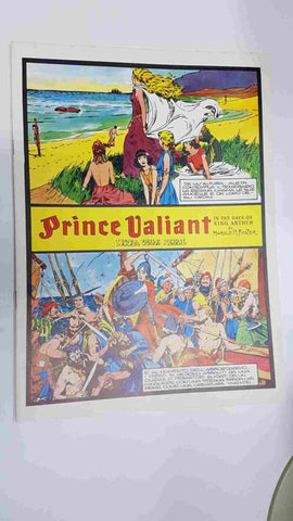 Prince Valiant: Lisola delle Nebbie by Harold Foster. In the days of King Arthur.