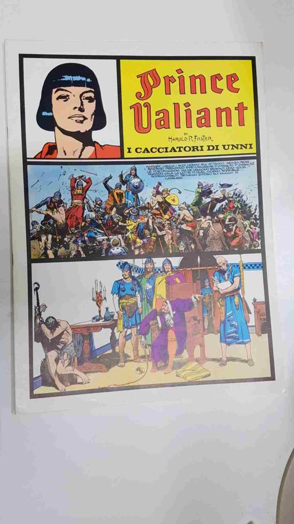 Prince Valiant: I caccioatori di unni by Harold Foster. In the days of King Arthur.