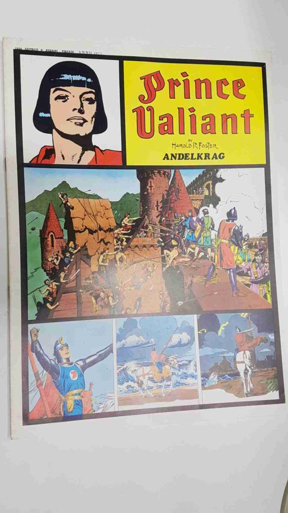 Prince Valiant: Andelkrag by Harold Foster. In the days of King Arthur.