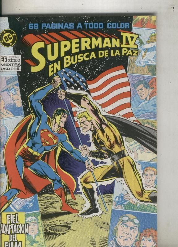 Superman IV: En busca de la paz (numerado 03 en trasera)