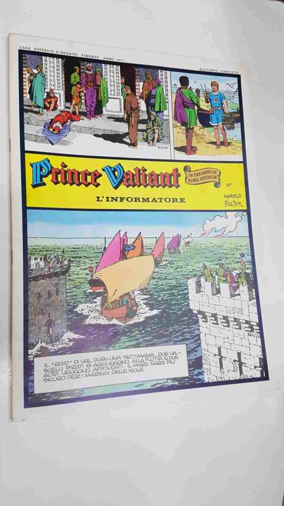 Prince Valiant: L'informatore by Harold Foster. In the days of King Arthur