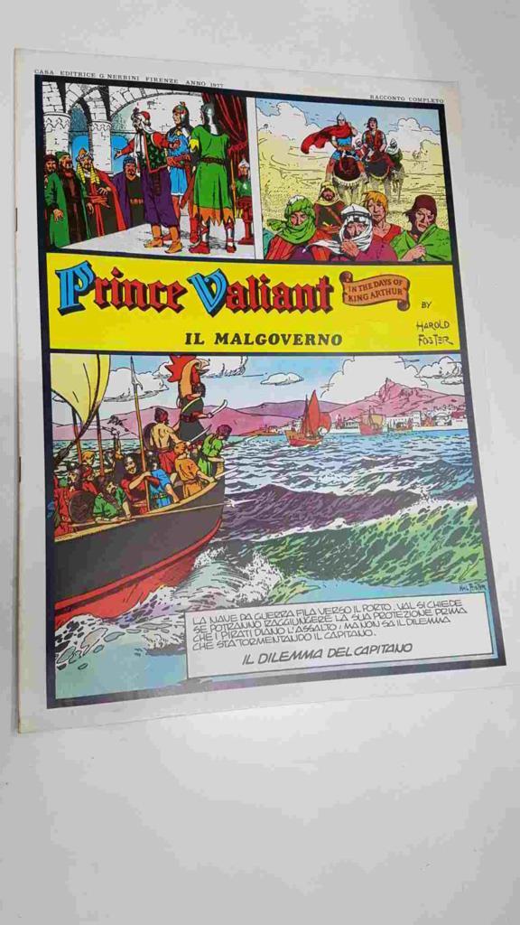 Prince Valiant: il Malgoverno by Harold Foster. In the days of King Arthur