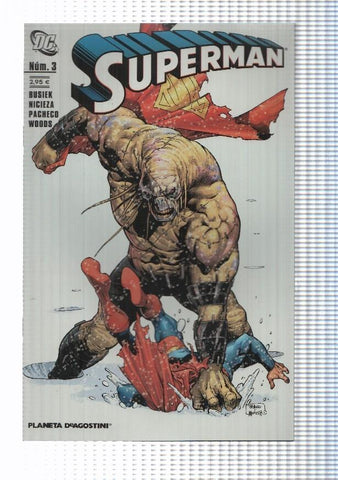 Planeta: Superman vol. II num 03 - Hombres y monstruos (2007). Busiek, Nicieza, Pacheco