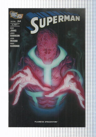 Planeta: Superman vol. II num 34 (2010) - La mente de Rudy Jones. Johns, Robinson