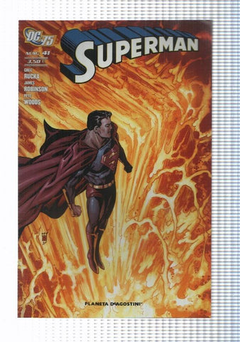 Planeta: Superman vol. II num 41 (2010) - Mundo de Nuevo Krypton parte 9. Rucka, Robinson