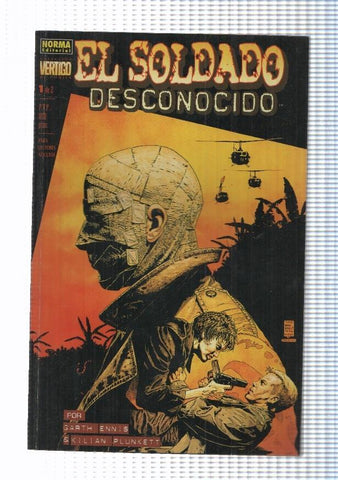 Vertigo 59, Norma: El Soldado Desconocido num. 1 de 2 (1998). Garth Ennis y Plunkett