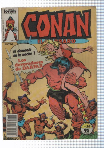 forum: Conan el Barbaro num. 28 - El Demonio de la Noche. Roy Rhomas, John Buscema