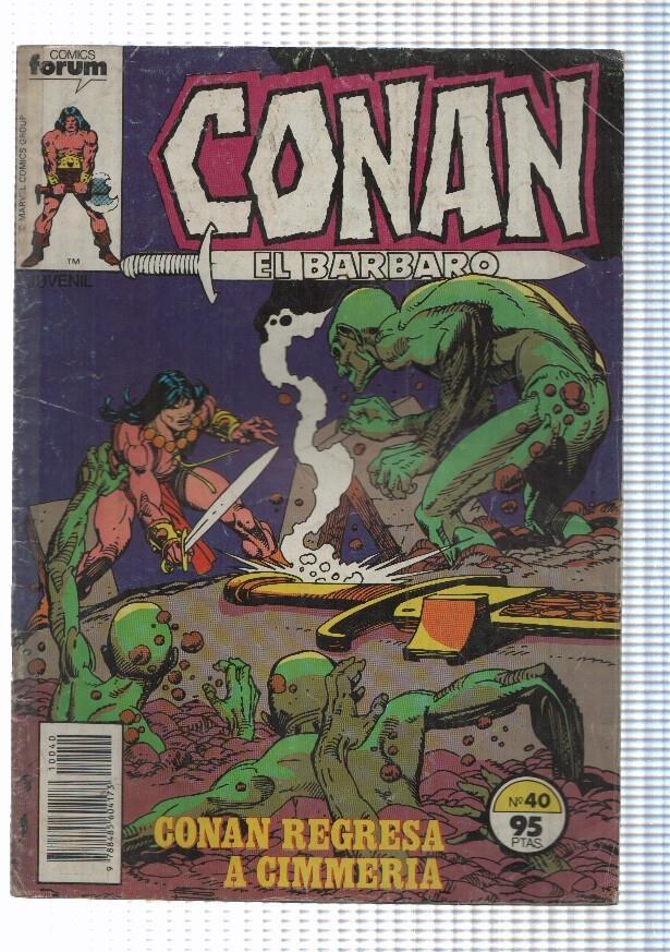 forum: Conan el Barbaro num. 40 - Conan regresa a Cimmeria. De Matteis, Buscema