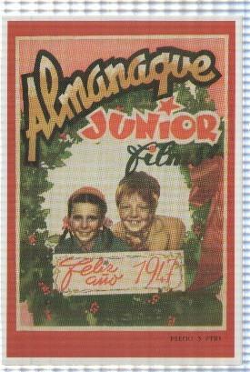 Ficha tebeo numerada 001: almanaque Junior Films para 1947