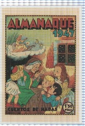 Ficha tebeo numerada 005: almanaque Cuentos de hadas para 1947