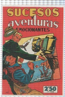 Ficha tebeo numerada 012: Sucesos y aventuras emocionantes