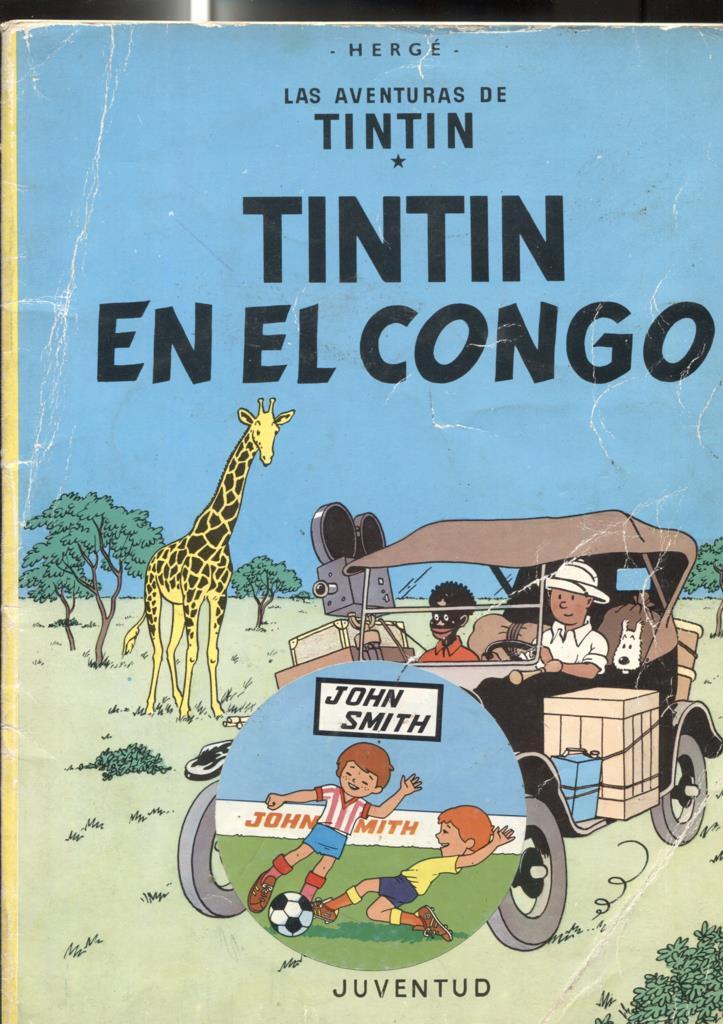 Tintin: En el Congo (aviejado)