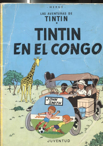 Tintin: En el Congo (aviejado)