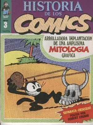 Historia de los comics de Toutain numero 03: Mitologia Grafica:  ficha articulo sobre Walter Berndt, Ernie Bushmiller; Billy DeBeck, Moebius, Enric Sio