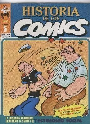 Historia de los comics de Toutain numero 05:  ficha articulo sobre Dean Young, E.C.Segar, Bud Sagendorf, Raeburn van Buren,