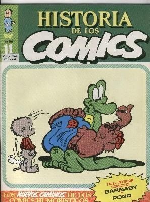 Historia de los comics de Toutain numero 11: Comics humoristicos,  ficha articulo sobre Charles Schulz, Bob Montana, Gus Arriola, Mort Walker