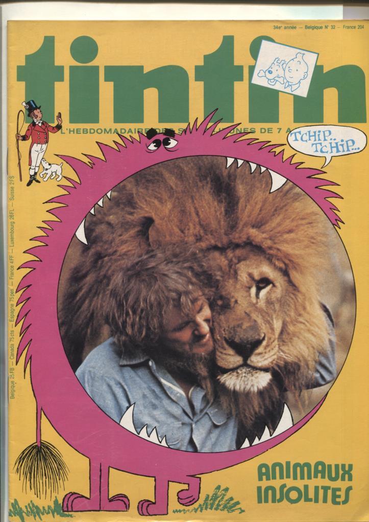 Tintin revista francesa numero 204