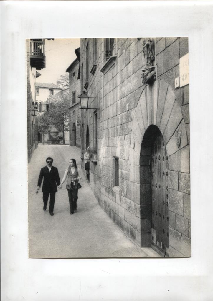 50 racons de Barcelona lamina 40: Pueblo Español