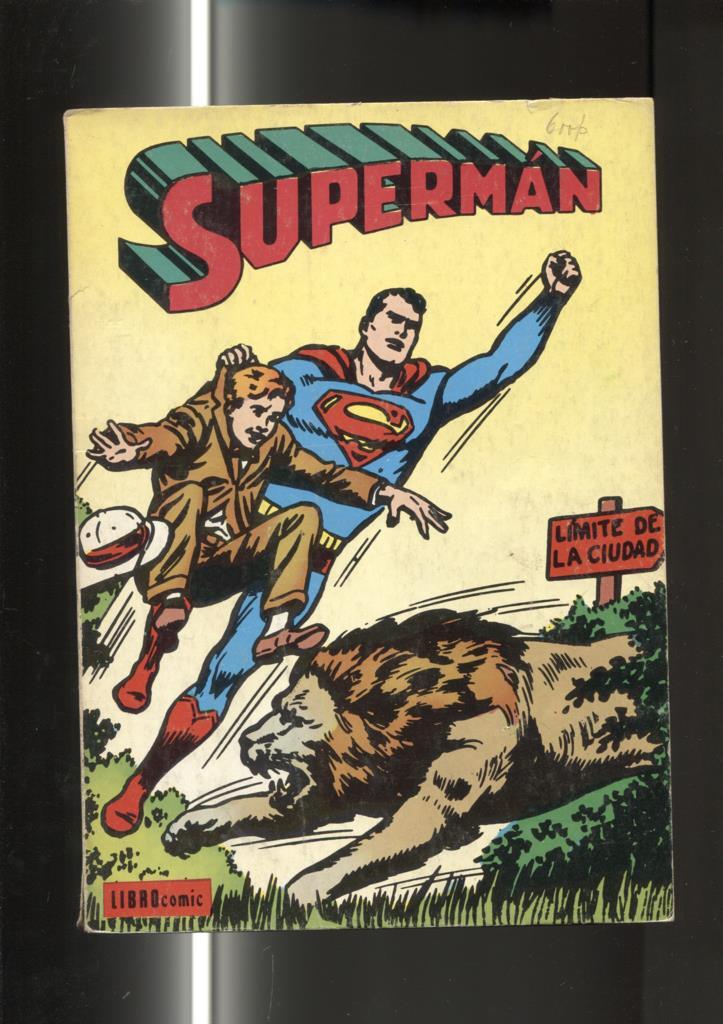 Superman libro comic numero 17 (numerado 2 en trasera)