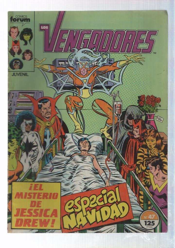 forum comics: Los Vengadores num 47 - El fantasma de Jessica Drew. Especial Navidad