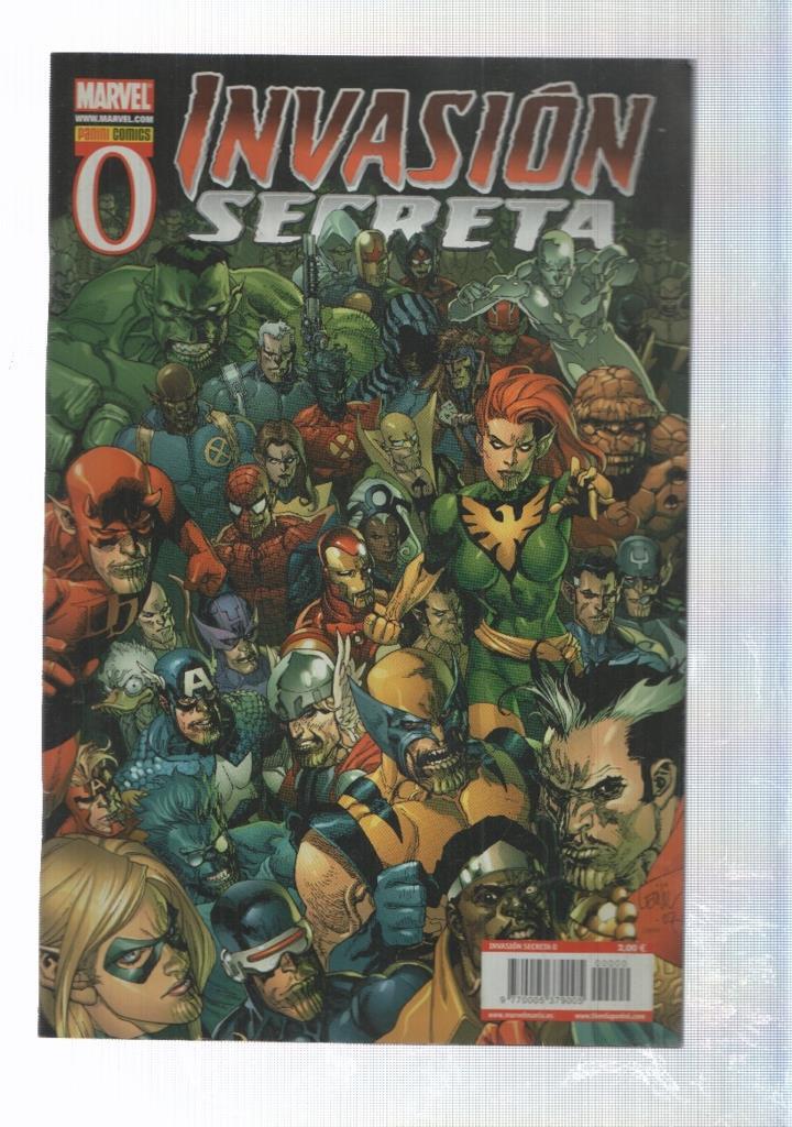 panini: Invasion Secreta num. 0 año I (dic 2008) - Invasion Secreta Saga