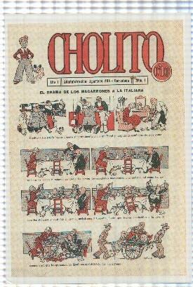 Ficha tebeo numerada 021: Cholito