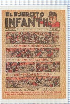 Ficha tebeo numerada 022: El ejercito infantil