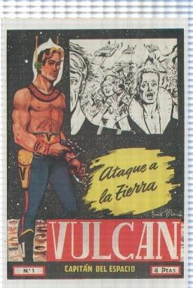 Ficha tebeo numerada 024: Vulcan capitan del espacio