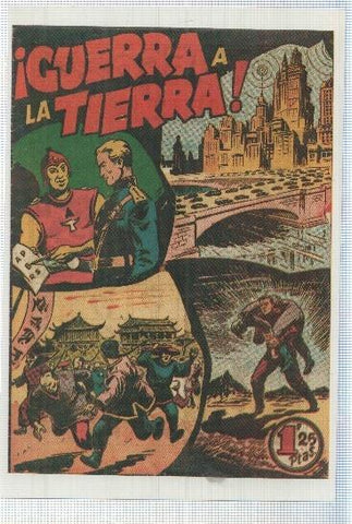 Ficha tebeo numerada 030: Guerra a la tierra
