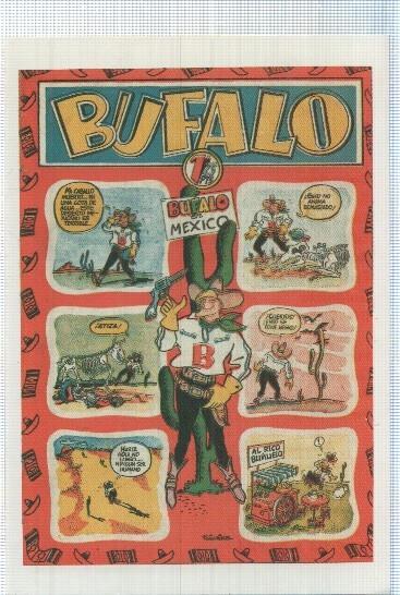 Ficha tebeo numerada 038: Bufalo
